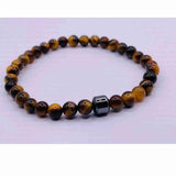 TASBIH BRACELET TIGER EYE WITH QAF AL HIQMA