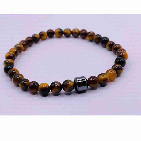 TASBIH BRACELET TIGER EYE WITH QAF AL HIQMA