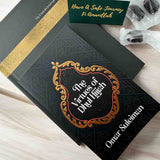 Islamic reflection gift box for Dhul Hijjah with virtues book, Umrah journal and Ajwa dates