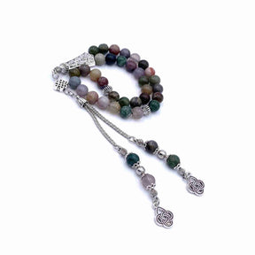 AL HIQMA TASBIH MISBAHA AGATE MARINE