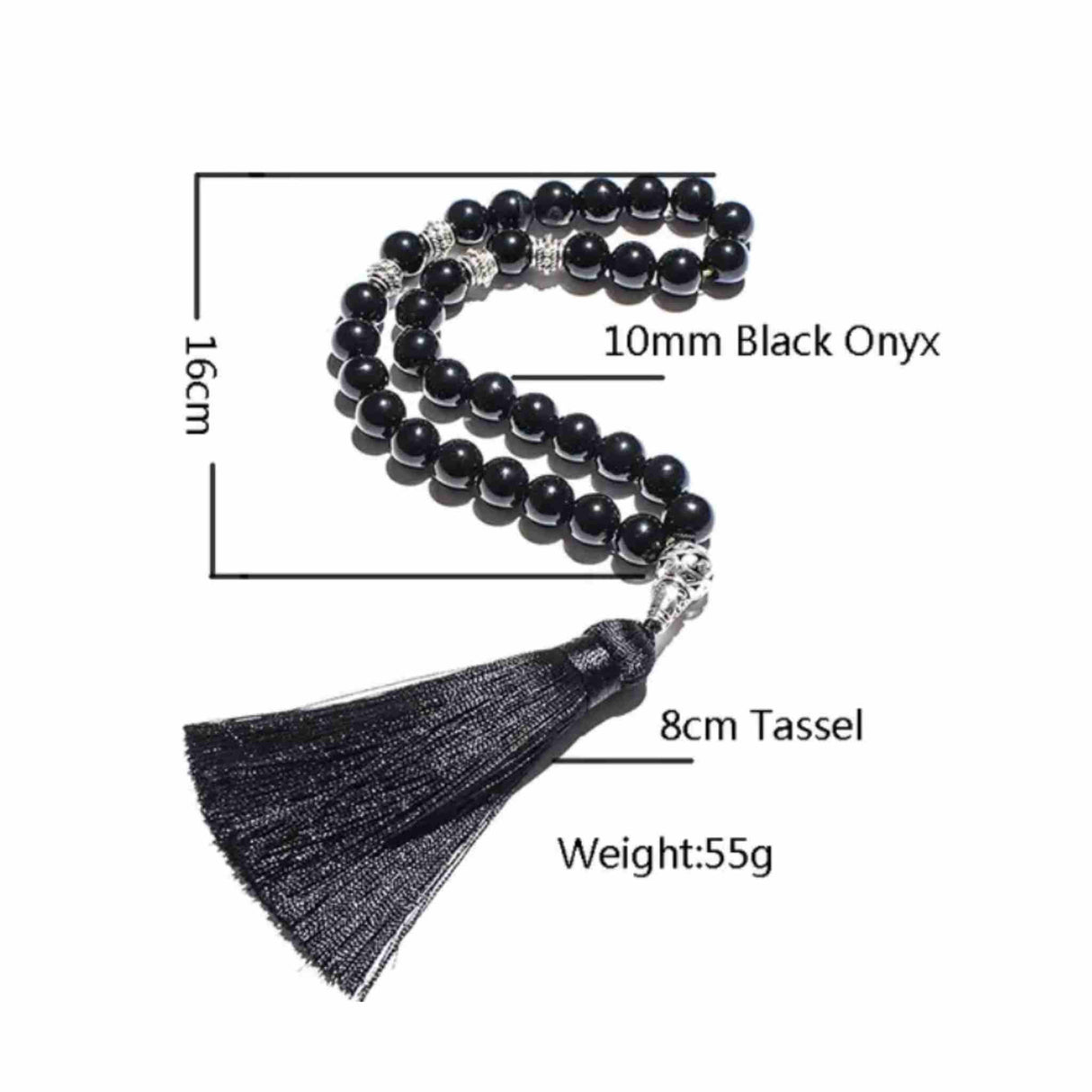 TASBIH MISBAHA BLACK ONYX