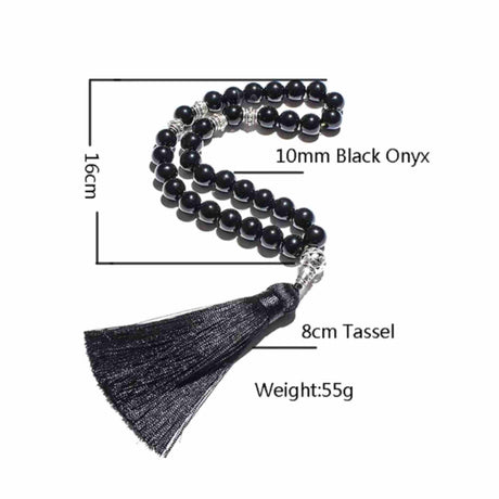 TASBIH MISBAHA BLACK ONYX