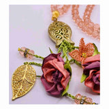 AL HIQMA TASBIH MISBAHA ORANGE ZEHRA CRYSTAL