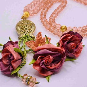 AL HIQMA TASBIH MISBAHA ZEHRA ORANGE CRYSTAL