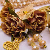 AL HIQMA TASBIH MISBAHA ZEHRA ROSE GOLD
