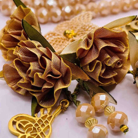 AL HIQMA TASBIH MISBAHA ZEHRA ROSE GOLD