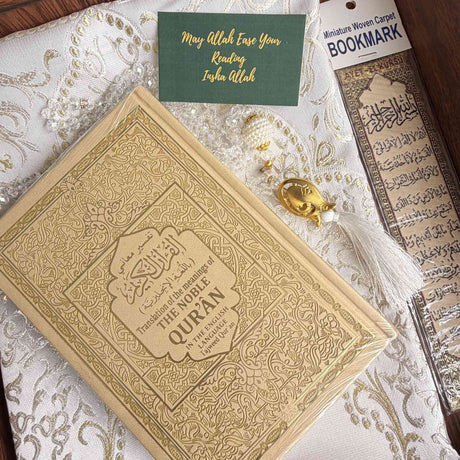 Elegant Muslim wedding gift for couple Quran set nikah gift Al Hiqma Singapore