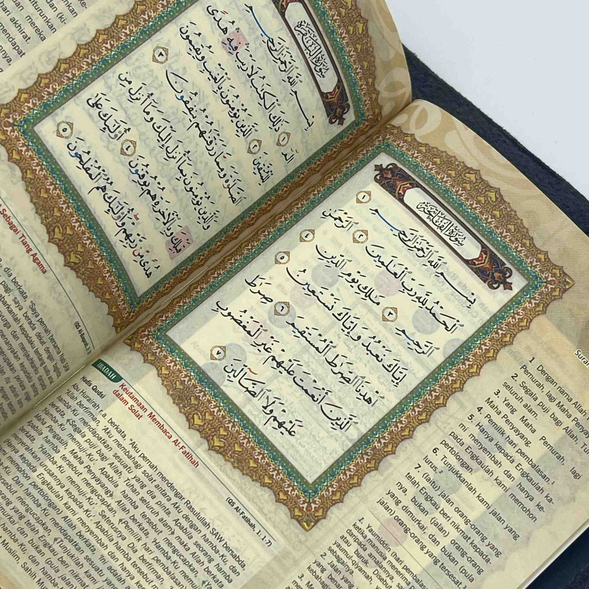 INNER CONTENT OF AL QURAN TERJEMAHAN