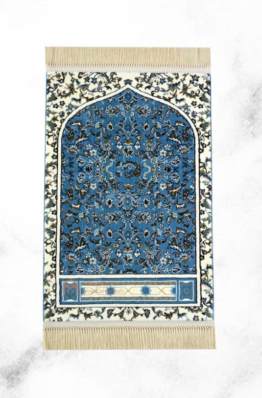 Alhiqma Prayer Mats Haramain Blue